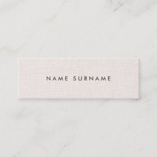 Beruflicher sauberer mini visitenkarte