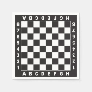 beruflicher Schachtisch Serviette