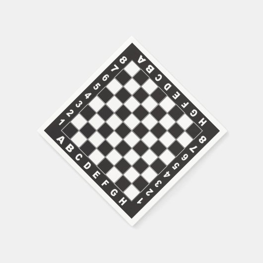 beruflicher Schachtisch Serviette (Ecke)