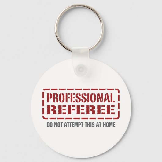 Beruflicher Schiedsrichter Schlüsselanhänger (Vorderseite)