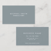 Beruflicher Schlichter Eleganter Innendekorator Gr Visitenkarte (Vorne/Hinten)