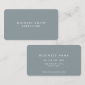 Beruflicher Schlichter Eleganter Innendekorator Gr Visitenkarte (Vorne/Hinten)