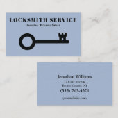 Beruflicher Schlosserdienst Visitenkarte (Vorne/Hinten)