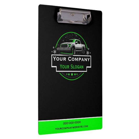 Beruflicher Schneeabbau, Schneepflug Klemmbrett (Rechts)