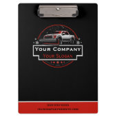 Beruflicher Schneeabbau, Schneepflug Klemmbrett (Vorderseite)