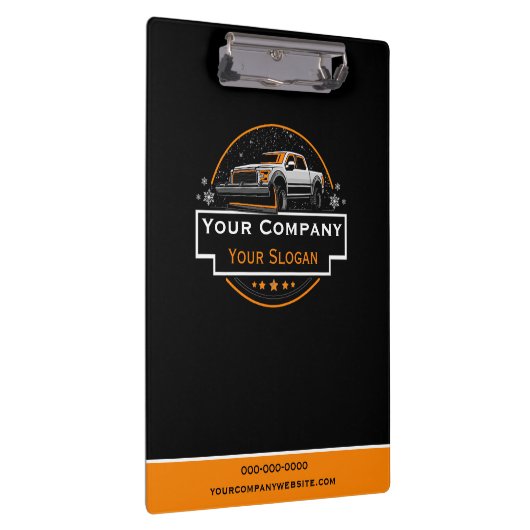 Beruflicher Schneeabbau, Schneepflug Klemmbrett (Rechts)