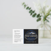 Beruflicher Schneeabbau, Schneepflug Visitenkarte (Stehend Vorderseite)