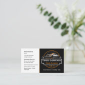 Beruflicher Schneeabbau, Schneepflug Visitenkarte (Stehend Vorderseite)