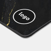 Beruflicher Schreibtisch Mat Mouse Pad aus schwarz Schreibtischunterlage (Ecke)