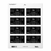 Beruflicher Schwarz-weißer Grenzfacettenserum (Vorne)