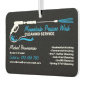 Beruflicher Schwarzer Druck Reinigung des Powers Autolufterfrischer (Links)