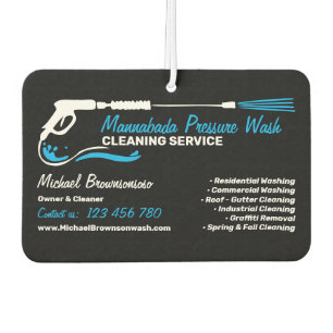 Beruflicher Schwarzer Druck Reinigung des Powers Autolufterfrischer