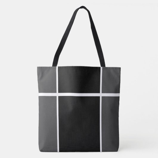 Beruflicher schwarzer dunkelgrauer Farbblock Tasche (Vorderseite)