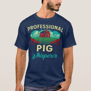 Beruflicher Schweinehalter Hübscher Bauer Spaß Far T-Shirt
