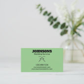 Beruflicher Schweißdienst Visitenkarte (Stehend Vorderseite)