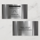 Beruflicher Schweißdienst Visitenkarte (Vorne/Hinten)