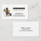 Beruflicher Schweißdienst Visitenkarte (Vorne/Hinten)