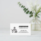 Beruflicher Schweißdienst Visitenkarte (Stehend Vorderseite)