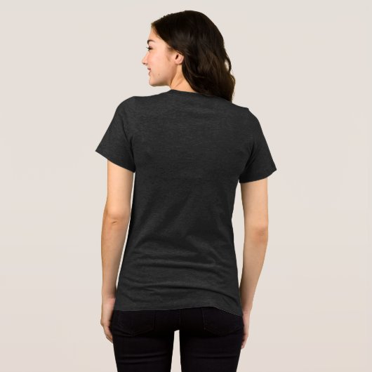 Beruflicher Sitzplatz Tri-Blend Shirt (Rückseite voll)