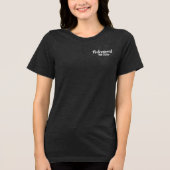 Beruflicher Sitzplatz Tri-Blend Shirt (Vorderseite)