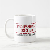 Beruflicher Skier Kaffeetasse (Links)