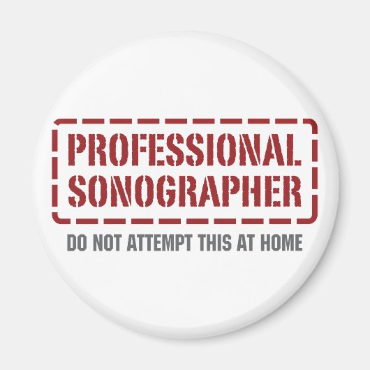 Beruflicher Sonograf Magnet (Vorne)