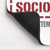 Beruflicher Soziologe Mousepad (Ecke)