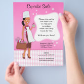 Beruflicher Spaß Bake Sale kundenspezifische Flyer (Hand)
