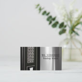 Beruflicher Speiseautomat Visitenkarte (Stehend Vorderseite)