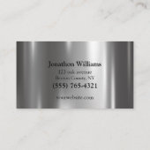 Beruflicher Speiseautomat Visitenkarte (Rückseite)