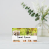 Beruflicher, stilvoller Finanzplaner Visitenkarte (Stehend Vorderseite)