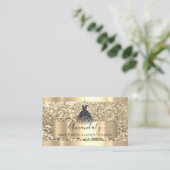 Beruflicher Stylist für benutzerdefinierte Logo-Kl Visitenkarte (Stehend Vorderseite)