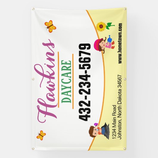 Beruflicher Tag Banner (Vertikal)