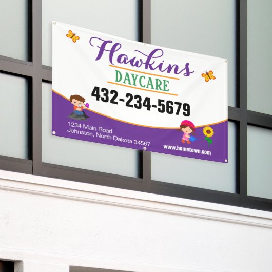 Beruflicher Tag Banner (Äußeres Gebäude)