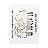 Beruflicher Tag der Verwaltung - Danke Magnet (Vertikal)