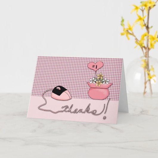 Beruflicher Tag Karte (Gelbe Blume)