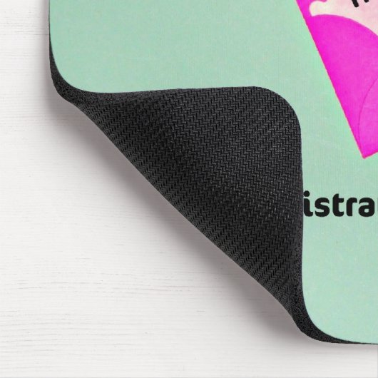 Beruflicher Tag Mousepad (Ecke)