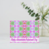 beruflicher Tag Postkarte (Stehend Vorderseite)