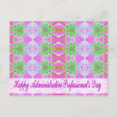 beruflicher Tag Postkarte (Vorderseite)