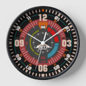 Beruflicher Tauchgang Vintag orange Uhr (Vorderseite)