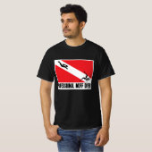 Beruflicher Tauchschwarm T-Shirt (Vorne ganz)