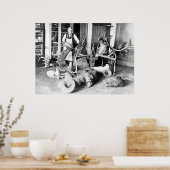 Beruflicher Taxidermist: 1923 Poster (Küche)