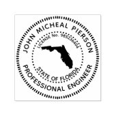 Beruflicher Techniker Florida Permastempel (Design)