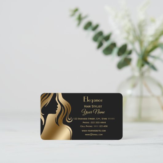 Beruflicher Termin für die Stylist (Stehend Vorderseite)