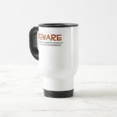 Beruflicher Therapeut-Tasse Reisebecher (Vorderseite Links)