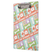 Beruflicher Tierarzt Iconic Klemmbrett (Links)