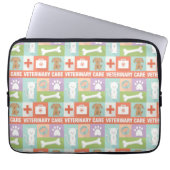 Beruflicher Tierarzt Iconic Laptopschutzhülle (Vorderseite)