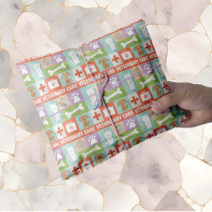 Beruflicher Tierarzt Iconic Seidenpapier