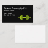 Beruflicher Trainer-Fitness-Trainer Visitenkarte (Vorne/Hinten)