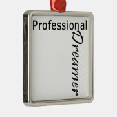 Beruflicher Träumer Silbernes Ornament (Rechts)